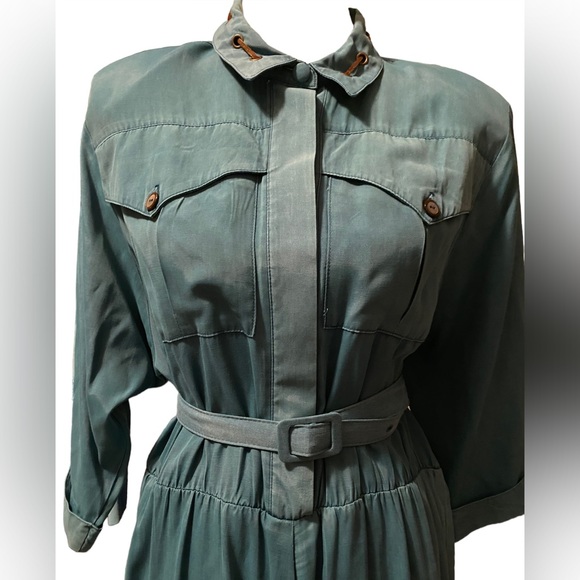 Vintage Belted Casual Dress - Picture 2 of 5